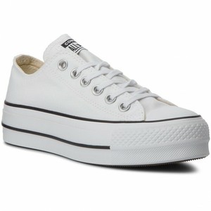 converse platform bianche