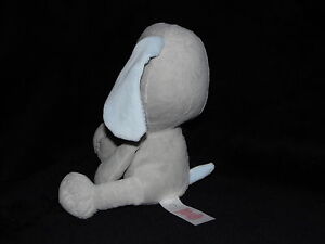 Primark grey dog soft toy 