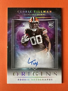 🔥FREE SHIPPING🔥2023 Panini Origins - Rookie Auto 👉CEDRIC TILLMAN #RACTI 🏈🏈 - Picture 1 of 10