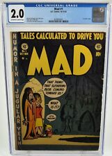 MAD #1 CGC 2.0 (1952) Harvey Kurtzman Cover First Satire Comic EC Comics