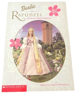 Vintage 2002 Barbie as Rapunzel A Junior Novelization Book - Based on the Movie - Image 1 of 4