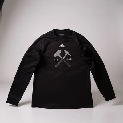 Tinman Elite Adidas Men's Climalite Creator Long Sleeve T-Shirt Size Medium - Image 1 of 4