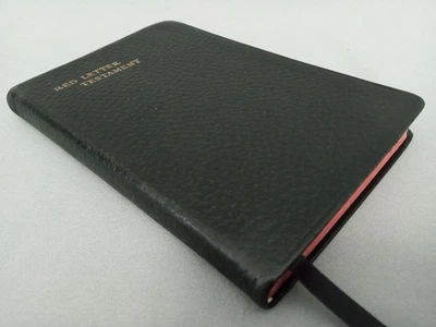 Collins Red Letter New Testament Psalms Seal Skin Leather – RUSTY BIBLES 424 Foto 1 de 4