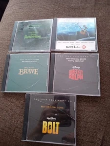 5 Disney FYC CDs Brave WallE Bolt Wreck It Ralph Frankenweenie - Picture 1 of 6