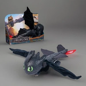 2025 Cómo entrenar a tu dragón 12" peluche sin dientes se eleva - escamas suaves brillantes Berk - Imagen 1 de 8