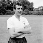Bobby Smith Of Tottenham Hotspur August 1961 Old Football Photo