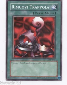 YU-GI-OH! RIMUOVI TRAPPOLA MIY-I044 1° ED. YU GI OH ITALIANO - Imagen 1 de 1