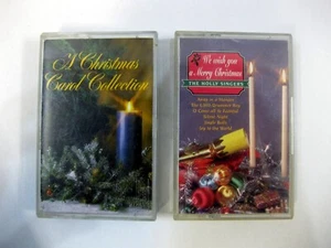 2x Original Christmas Cassette Tapes Album - Picture 1 of 3