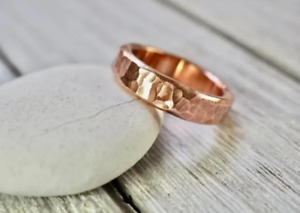 Handmade Solid Copper Ring Minimalist Copper Band For Men& Women Gift For Women