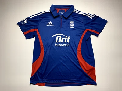 England Cricket National Team Jersey Shirt Top Adidas 2011 Mens Size XL - Image 1 of 4