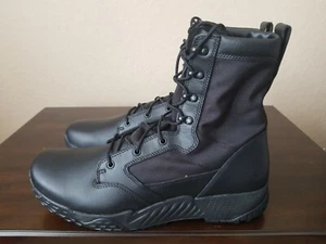 Under Armour UA Jungle Rat Tactical Boot's Black Combat 1264770-001 Mens Size 14 - Picture 1 of 8