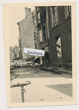 Foto Frankreich zerstörte Häuser 2.WK (9433x)