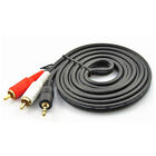 15m/20m 3.5mm Stereo Male Plug To 2 RCA Dual Audio Male Adapter Speaker Cable