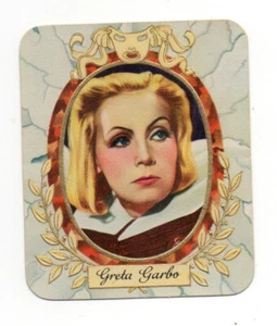 #10 Greta Garbo 1934 Garbaty Film Star Serie 1 cartolina sigaretta in rilievo - Foto 1 di 1