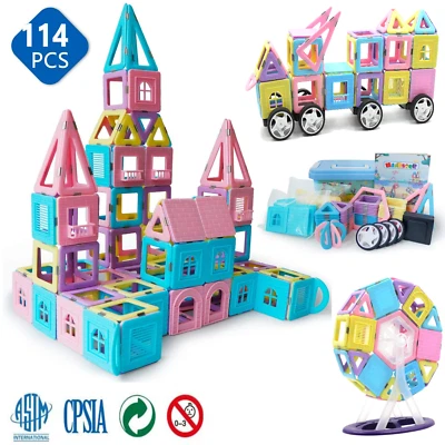 Обучающие обучающие магнитные игрушки для девочек детей ясельного возраста 3 4 5 6 7 лет - Изображение 1 из 4