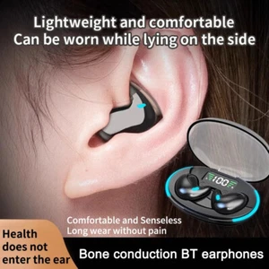 Bluetooth Earbud Headset TWS 5.3 Wireless Earphone Invisible Fit All Phone IPX5 - Bild 1 von 27
