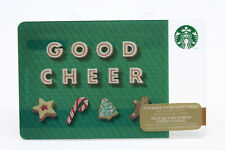 Starbucks Coffee 2014 Gift Card Good Cheer Cookies Holiday Zero Balance Value