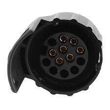 Towing Socket 1pcs Accessories Adapter Black Caravan Converter Lightweight