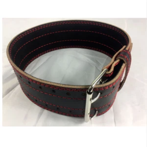 Weight Lifting Belt Pro Leather Strength Training Gym Support Stabilisation - Picture 1 of 4