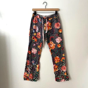 Pantalones de pijama Lilka Anthropologie Night Garden floral para dormir para mujer talla XS - Imagen 1 de 10