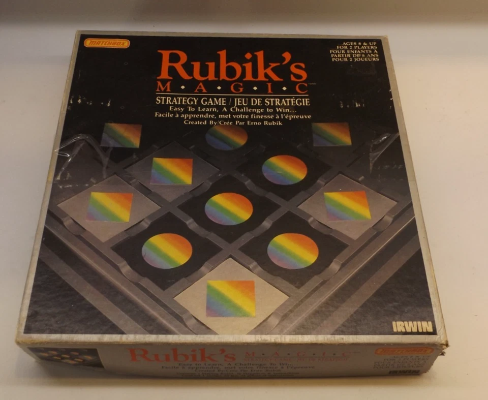 Vintage Rubik's Magic Strategy Game by Matchbox - 1987 Edition - Image 1 of 4