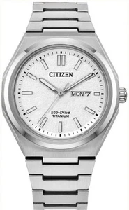Citizen Eco-Drive Super Titanium Sapphire Men's Watch AW0130-85A - Picture 1 of 3