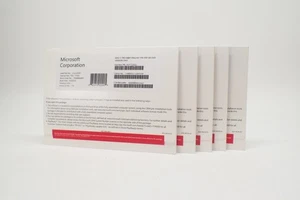 Microsoft Windows 11 Pro Professional 64bit Kit DVD Media + Key Sealed *5-Pack* - Picture 1 of 4