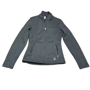 Spyder Core Sweater Full Zip Jacket Gray Small Women’s H - Picture 1 of 6