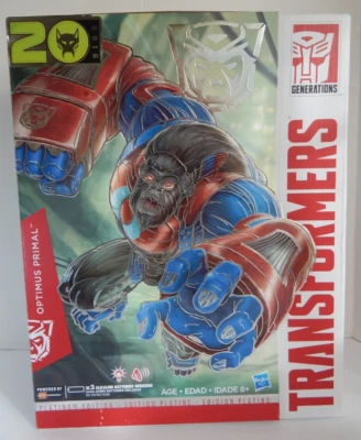 Transformers Optimus Primal 2016 Año del Mono Edición Platino NUEVO Foto 1 de 4