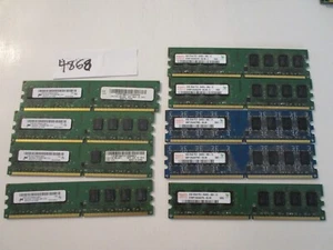 Micron+Hynix 9x2Gb=18Gb PC2-6400 800Mhz DDR2 Desktop Memory RAM (4868) - Picture 1 of 2