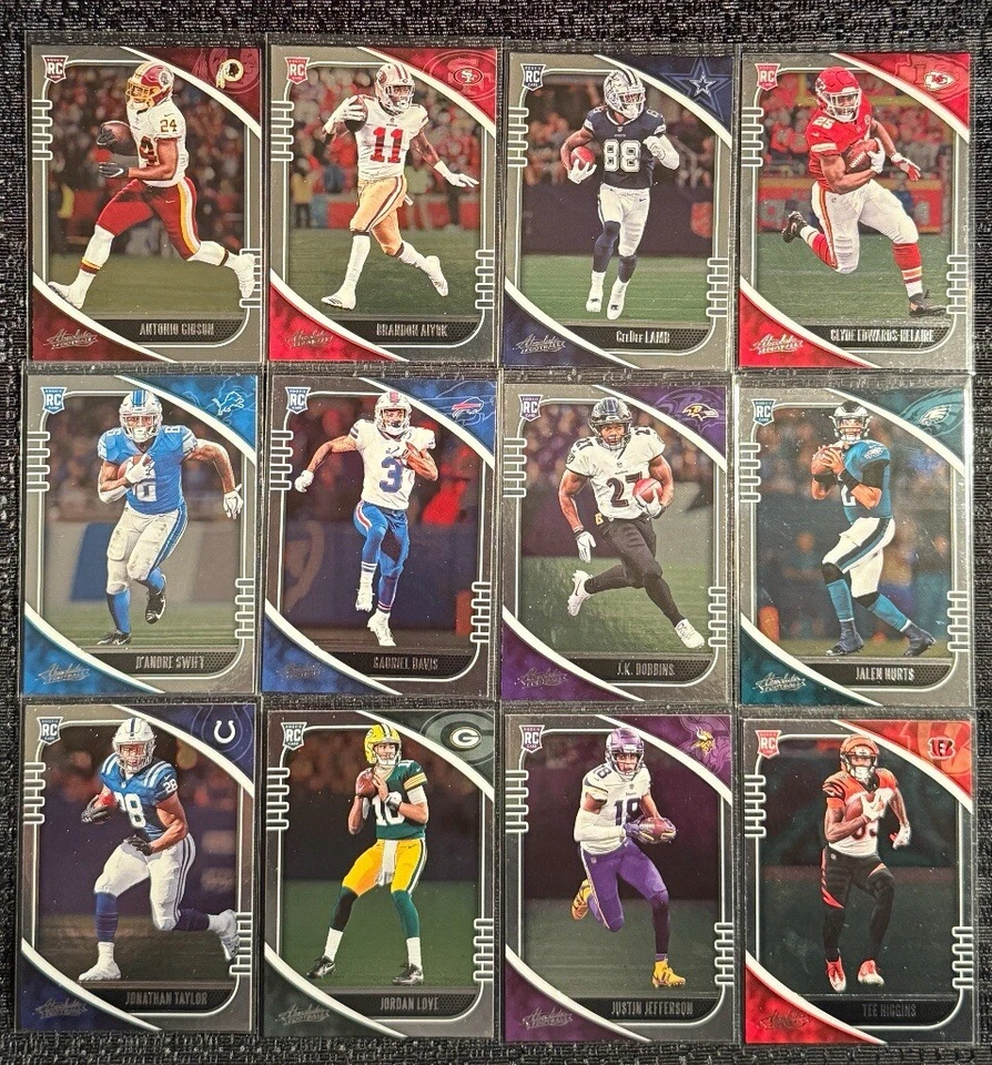 2020 Panini Absolute Complete Your Set You Pick Football Rookie Card #101-200 - Image 1 of 1