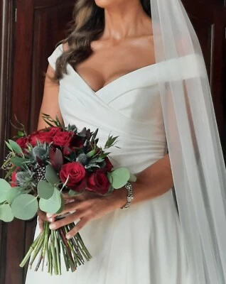 Maggie Sottero Mikado Wedding Dress-Available May 6- Preserved and Pressed - Image 1 of 4