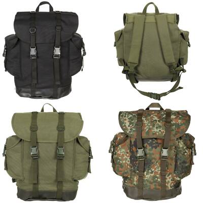 British Army 30 Litre Black Field Daysack - Genuine Military Issue Rucksack