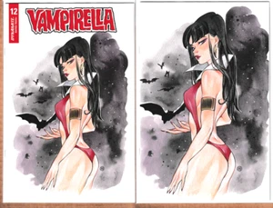 VAMPIRELLA #12 PEACH MOMOKO VIRGIN / TRADE VARIANT SET LIM TO 500/750 NM - Bild 1 von 3