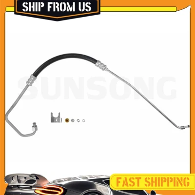 Conjunto de manguera de línea de presión de dirección asistida Sunsong para Ford F-100 1973-1977 Foto 1 de 4