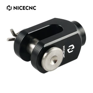NICECNC Anodized Rear Brake Pedal Adjuster Clevis M8 For Kawasaki KLR650 08-2024 - Picture 1 of 5