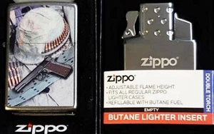 Zippo Torch Lighter Vietnam Limited Edition Butane Insert Double Torch!!! - Picture 1 of 12