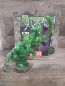 Marvel Bowen Mini-Bust Scorpion RETRO VERSION #676/1500 - Picture 1 of 12