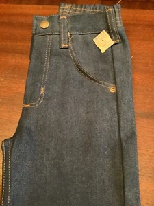 Boys Rustlers Jeans ~ SIze 6 Slim ~ Blue Denim ~ Vintage, Never Worn Made In USA - Picture 1 of 4