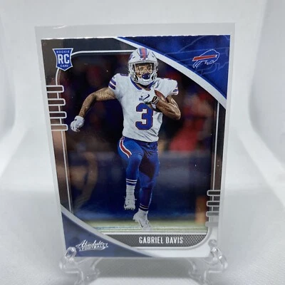 2020 Absolute #136 Gabriel Davis RC Buffalo Bills - Image 1 of 2
