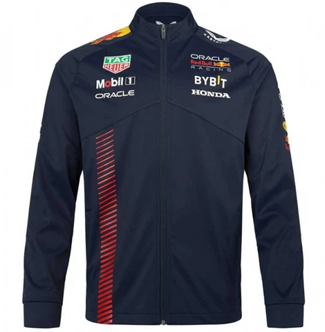 Red Bull Racing F1 Navy Team SoftShell Jacket 2023 Cover