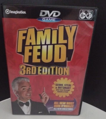 Family Feud DVD Game 3rd Edition With Scoring Pad & Instructions - Image 1 of 4