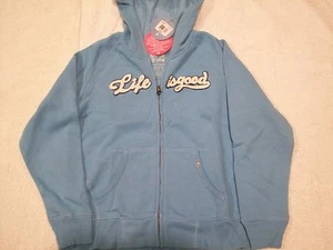 Life Is Good Girls's Zippity Hoodie Size (XXS, S, L) NWT@ Free Shipping - Picture 1 of 3