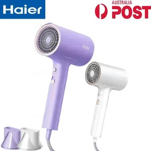 Haier Electric Hair Dryer Lonic Care Lightweight High Speed Quick Dry Salon Tool - Picture 1 of 21