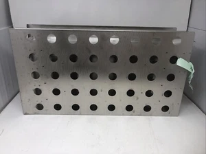 STAINLESS STEEL FREEZER RACKS FOR LABORATORY CRYOSTORAGE 22x12x5.5 - PREOWNED - Picture 1 of 3
