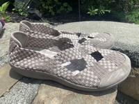 skechers woven mary janes