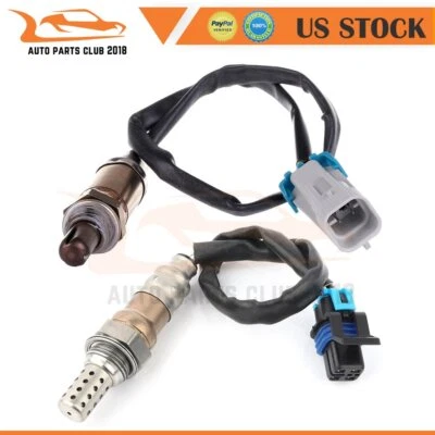 2pcs O2 02 Oxygen Sensor Upstream&Downstream Fits 2001-2004 Buick Century 3.1L - Изображение 1 из 4