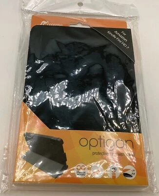 Amazon Kindle Fire HD 7 Optigon защитный чехол со стойкой черный новый - Изображение 1 из 3