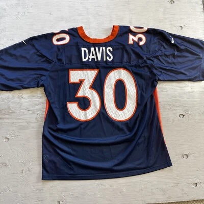 Camiseta de fútbol americano vintage de los 90 NFL Nike Terrell Davis Denver Broncos talla XL Foto 1 de 4