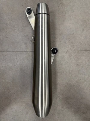 Triumph Speed Twin 900 2016-2017 Left Hand Silencer Assembly part # T2201738 - Image 1 of 4